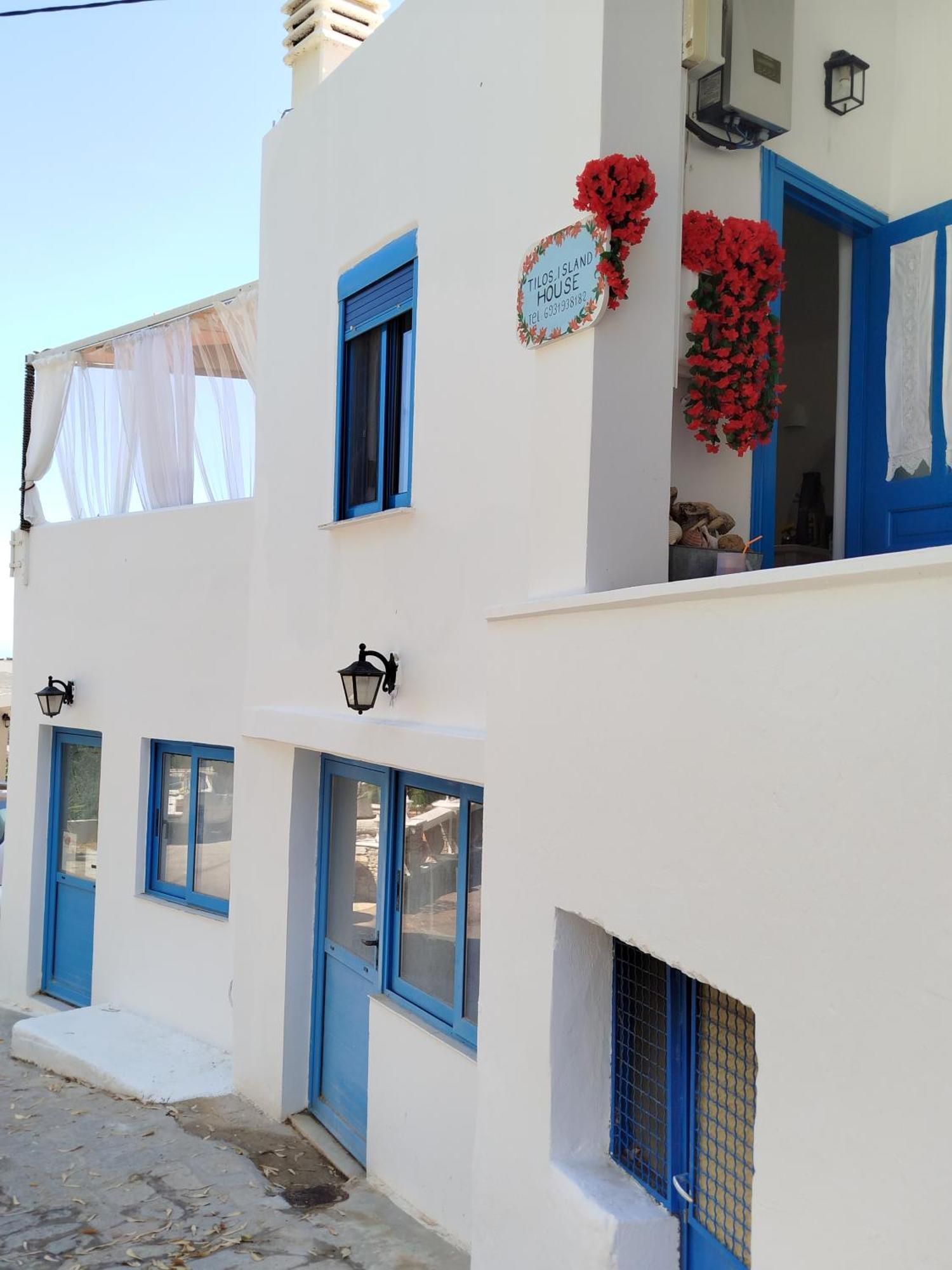 Tilos Island House Megálon Choríon Exterior foto